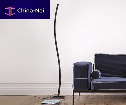 Contemporary light column CURVEextruded aluminumPMMALED
