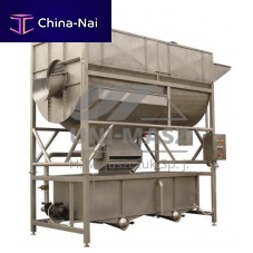Water washing machine automaticfor the food industryrotary drum