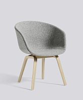Contemporary chair AAC43indoorfabricwooden base