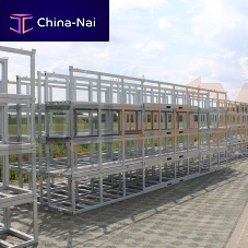 Warehouse transport rack for gardening machinesfor logisticsfor the automotive industry