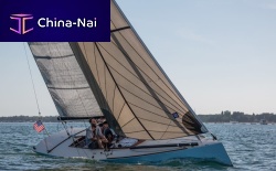 Dayboat sailboat POLAR BEARwoodencarbon mast
