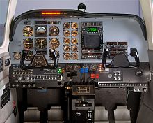 Flight simulator trainingcockpit