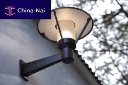 Contemporary wall light BERMUDEoutdoorfrosted glassaluminum