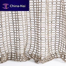 Patterned sheer curtain fabric ROPEcottonpolyesteracrylic