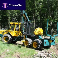 Rubber-tired forestry harvester HSM 805F Kombi seriesforestry forwarder