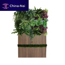 Wooden planter QVD-202-17 / QVD-203-17customverticalcontemporary