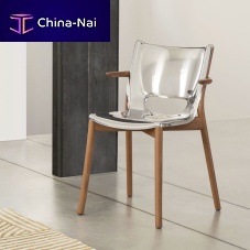 Contemporary chair Pole Collectionindoorbeechsteel