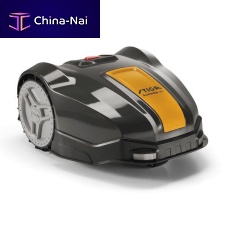 Robotic lawn mower AUTOCLIP SERIESbattery-poweredfor sloped terrain