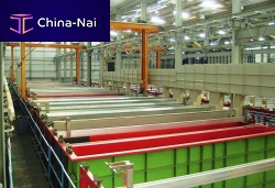 Automatic anodizing plant