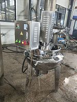 Steam kettle for fishfor the food industryfor the pharmaceutical industry
