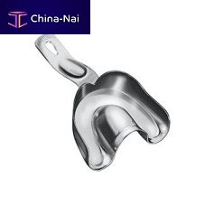 Upper dental impression tray 4970-110non-perforated