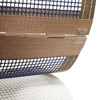 Wire mesh conveyor belt plasticPTFEmetal