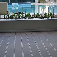 Composite deck board DLwood lookgroovedcommercial