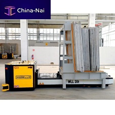 Electric pallet truck SGAE-E �90� 35/3 with rider platformAGVride-on