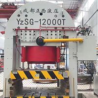 Hydraulic press SG-12000Telectricpunchingdrawing