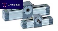 Rotary cylinder pneumaticrack-and-piniondouble-acting