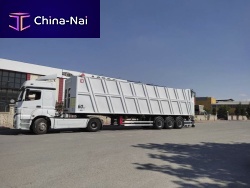 Waste semi-trailer air-suspensionfor water tanks
