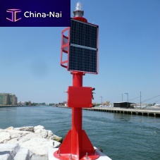 Beacon buoy Land for terminalsgalvanised steelyellow