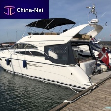 Boat Bimini top flybridgestainless steel framegray