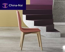 Contemporary chair OPER Sindoorfabricoak