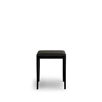 Contemporary stool Annaplywoodsolid wood basewith footrest