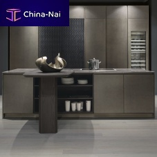 Contemporary kitchen GK.01walnutashmarble