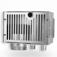 Pool overflow grating