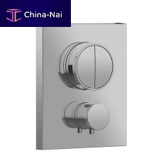 Shower mixer tap E1766 serieswall-mountedthermostaticmetal