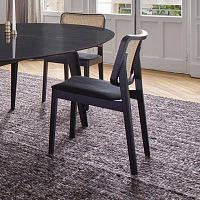 Contemporary chair TAMBOURindoorfabricrattan
