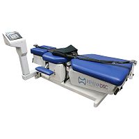 Lumbar traction table