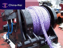 Ship winch DEPC- 42towingelectric drivesingle-drum