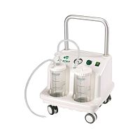 Electric surgical suction pump F-100for thoracic surgeryfor minor surgeryon casters