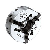 Power chuck DURO-A RC3-jawfor CNC machinesthrough-hole