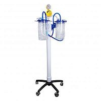 Pneumatic surgical suction pump AC-SJ serieson casters