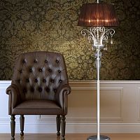 Floor-standing lamp CONTESSAmetalglassgold