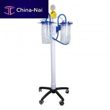 Pneumatic surgical suction pump AC-SJ serieson casters