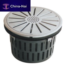 Floor-mounted air diffuser TWISTinduction