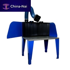 Grinding and welding table with extraction arm Super-Mesa