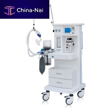 Trolley-mounted anesthesia workstation HF-560B3with ventilatorwith respiratory monitoring