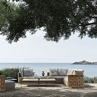 Modular sofa PALINFRASCAcornerroundcontemporary