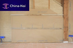 Thermal-acoustic insulation TECHNILAINE®hemp fiberpanelfor attics