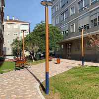 Urban lamp post MDR.COLONNAcontemporarygalvanised steellacquered steel