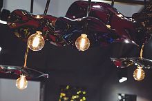 Pendant lamp LIGHTINING GOLDglasscontemporarycorded