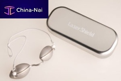Laser safety glasses I-Shieldsiliconestainless steel