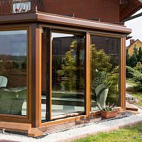Aluminum profile MB-WG80conservatoryfor mullions and transoms