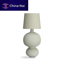 Table lamp BALUSTREfabricmarblecontemporary