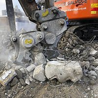 Concrete demolition crusher GT seriesfor excavators