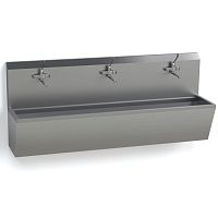 3-station surgical sink SUR-SINK3stainless steel