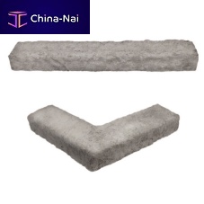 Engineered stone wall cladding TERMINALEoutdoortexturedstone look