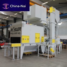 Profile shot blasting machine automatic